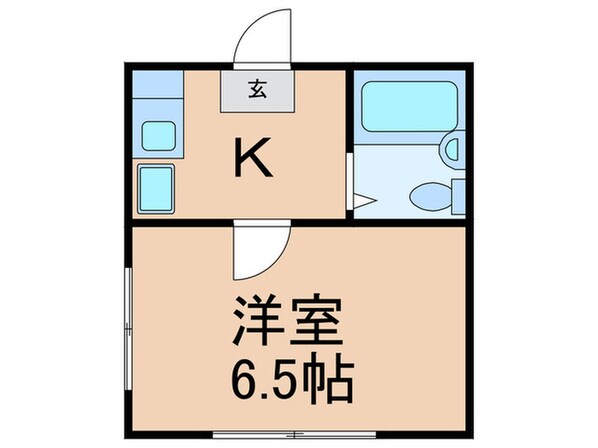 ホウエイハイツの物件間取画像